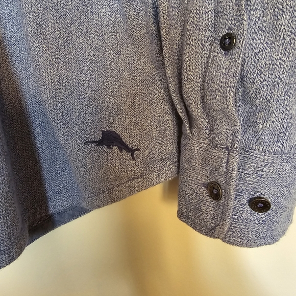 Tommy Bahama Long Sleeve Soft Cozy Button Down Shirt (US L) - Picture 3 of 11